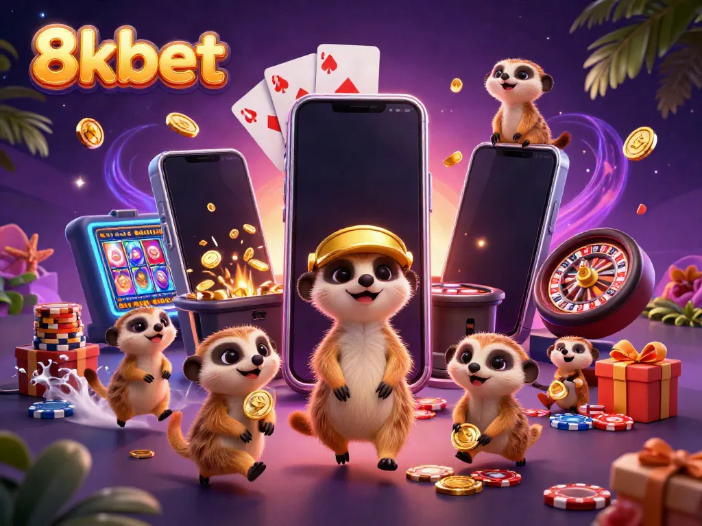 Experience thrilling gaming at 8xbet with lively meerkats running an exciting casino operation